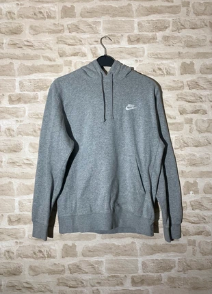 Hoodie à capuche Nike gris logo brodé blanc taille S/M, merk: Nike, staat: Veelgebruikt, maat: S, € 15,00, € 16,45 inclusief Kopersbescherming