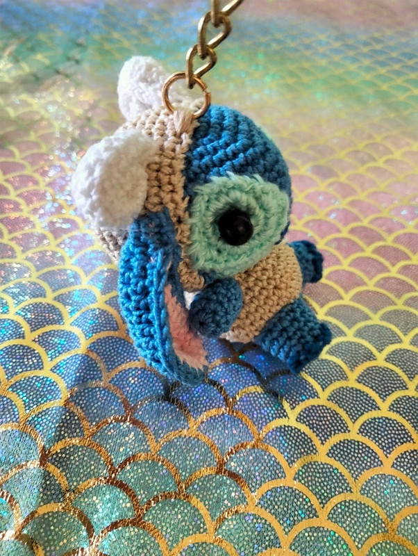 Portachiavi Stitch Amigurumi