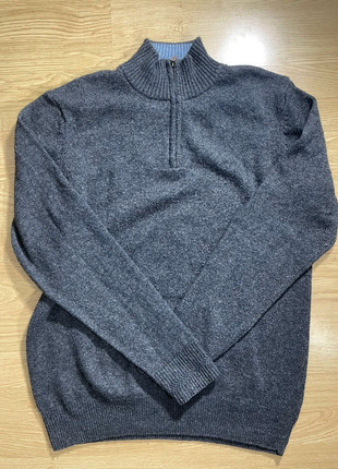 Half zip 1/4 zip col camionneur status noir en laine d'agneau Taille L Homme, marca: Vintage Dressing, estado: Muito bom, tamanho: L, €20.00, €21.70 inclui Proteção do Comprador