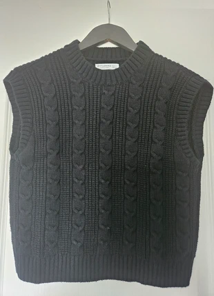 Pull sans manche Stradivarius, marque: Stradivarius, état: Très bon état, taille: S / 36 / 8, 8,00 €, 9,10 € Protection acheteurs incluse