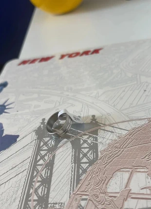 Bague t19 argent acier inoxydable, brand: Argent, condition: New with tags, size: 19 mm Ø, €1.00, €1.75 includes Buyer Protection