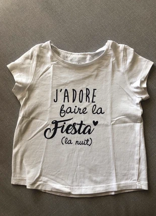 T shirt 2 ans blanc , marke: Pat et Ripaton, zustand: Gut, größe: 18–24 Monate / 86, 1,00 €, 1,75 € inklusive Vinted-Käuferschutz