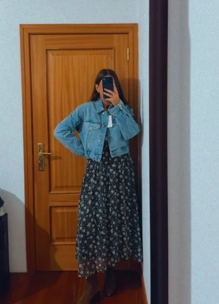 Casaco de ganga 39,95 -> 18€ 🤍 mango novo c/ etiqueta, marca: Mango, estado: Novo com etiquetas, tamanho: M / 38 / 10, €18.00, €19.60 inclui Proteção do Comprador