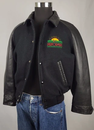 Veste Letterman Varsity Vintage – Union of B.C. Performers – Cuir & Laine, marque: Vintage Dressing, état: Bon état, taille: S, 110,00 €, 116,20 € Protection acheteurs (Pro) incluse