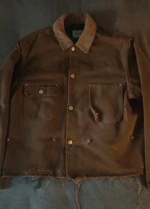 Custom carhartt jacket, merk: Carhartt WIP, staat: Heel goed, maat: S, € 60,00, € 63,70 inclusief Kopersbescherming