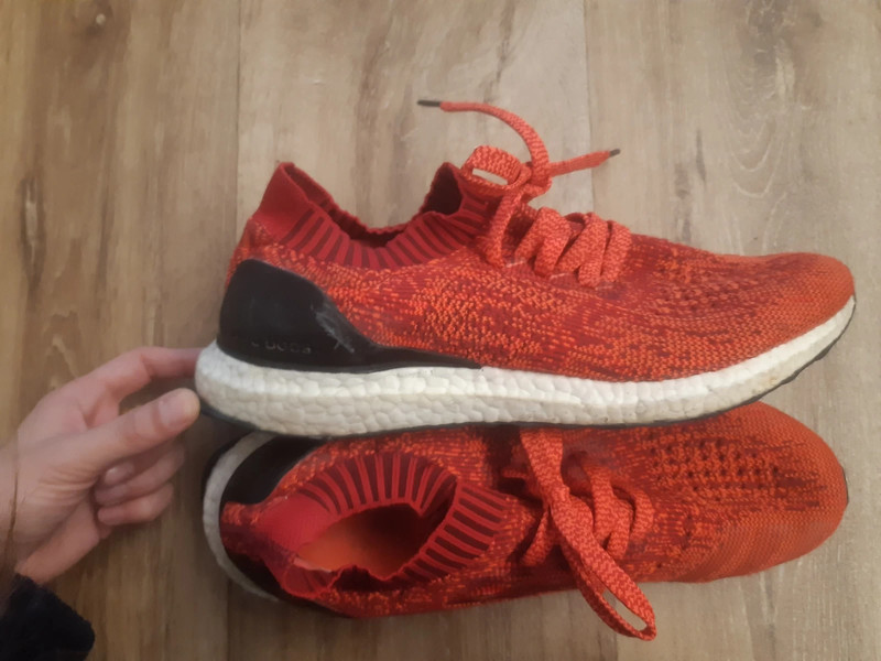 Adidas ultra boost uncaged solar clearance red