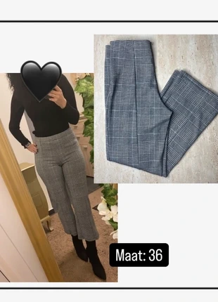 Geruite broek 🌿 36 (nieuw), marca: H&M, estado: Novo sem etiquetas, tamanho: S / 36 / 8, €7.50, €8.58 inclui Proteção do Comprador