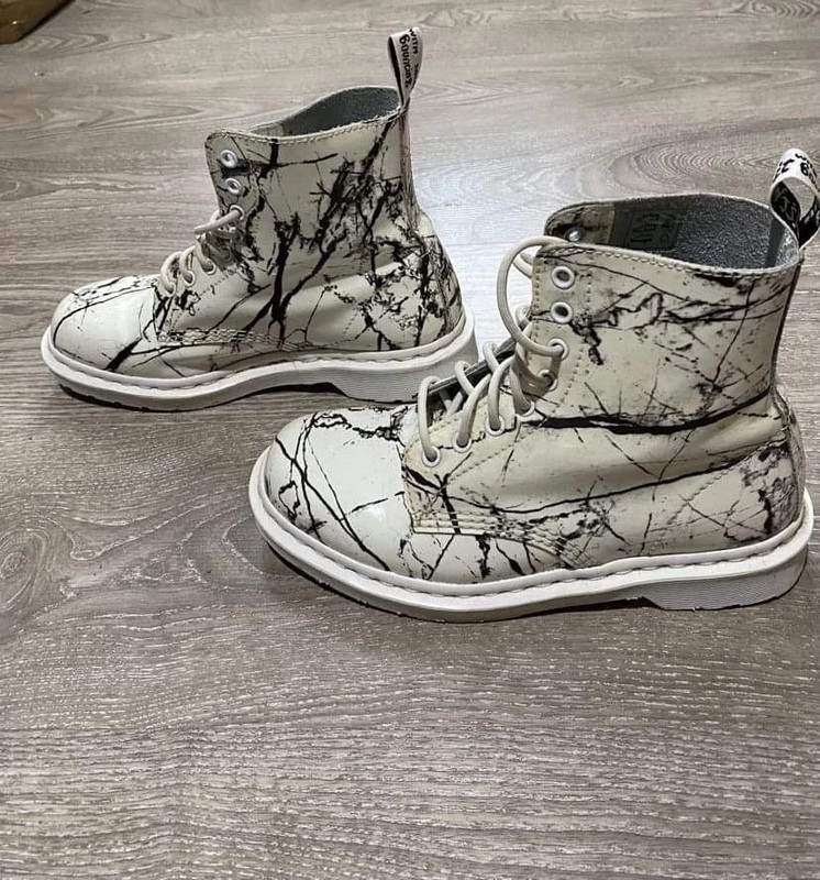 Marble doc martens sales