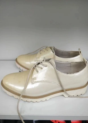 Sapatos rasos Oxford creme branco pérola Seaside, marque: SeaSide, état: Satisfaisant, taille: 36, 1,00 €, 1,75 € Protection acheteurs incluse