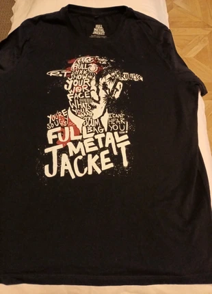 Full metal jacket black t shirt, brand: full metal jacket, condition: Very good, size: L, £8.00, £9.10 includes Buyer Protection