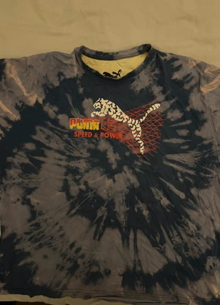 Tie dye puma t-shirt, brand: Vintage, condition: Very good, size: S / 36 / 8, €7.00, €8.05 includes Buyer Protection