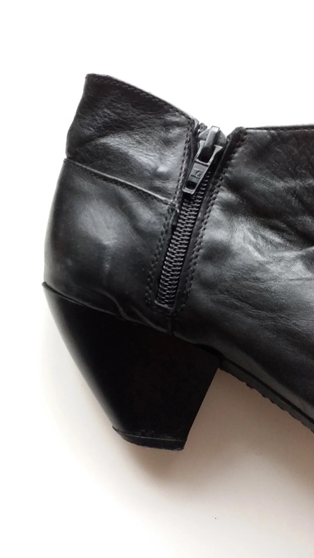 Slouchy leather sale ankle boots