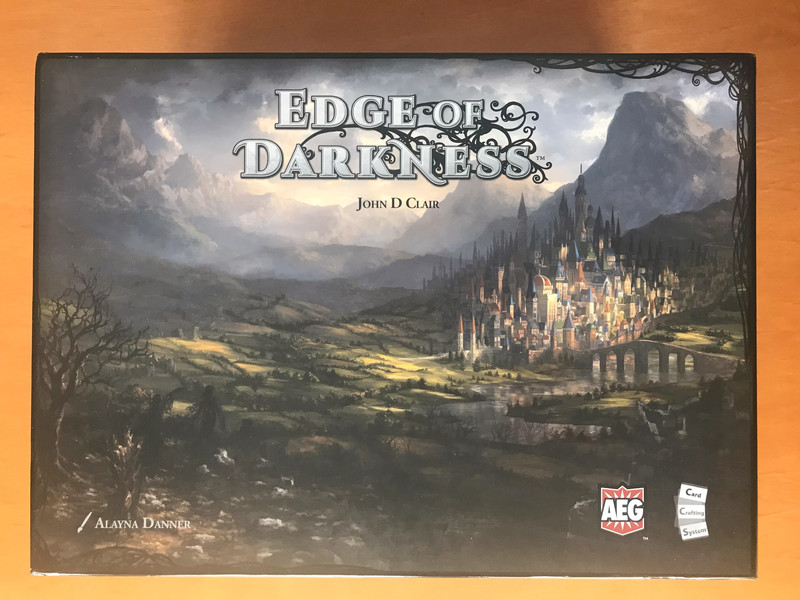 Edge of Darkness - Gioco da tavolo - Board game - Kickstarter KS - 2019 - Raro 2