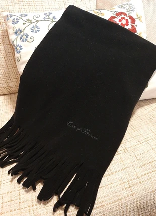 Sciarpa nera in pile Conte of Florence, marque: Conte of Florence, état: Très bon état, 2,00 €, 2,80 € Protection acheteurs incluse