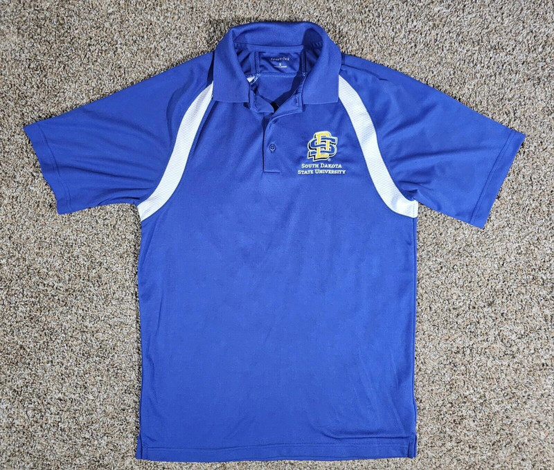 South Dakota State University Sdsu Jack Rabbits Blue Polo S 1