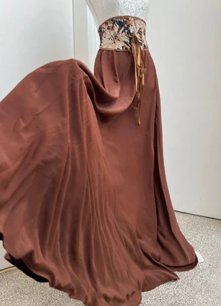 Jupe longue avec corset, marque: vintage Luxembourg, état: Très bon état, taille: L / 40 / 12, 78,00 €, 82,60 € Protection acheteurs incluse