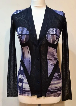 Maglia Jean Paul Gautier vintage, marque: Jan Paul Gautier, état: Très bon état, taille: XS / 34 / 6, 199,00 €, 209,65 € Protection acheteurs incluse