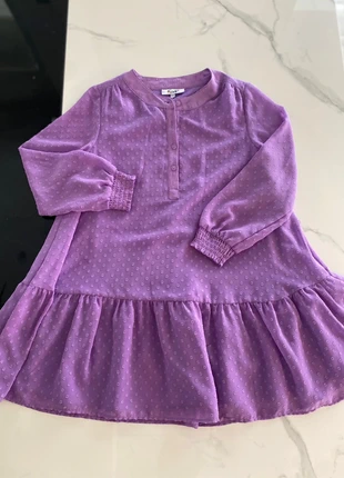 Paarse jurk meisje, marca: Fish & Chips, estado: Muito bom, tamanho: 9 anos / 134 cm, €8.00, €9.10 inclui Proteção do Comprador