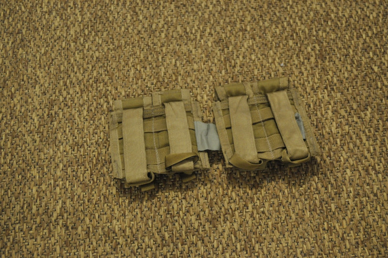 2x dual banger pouch tan paraclete 2