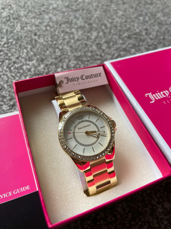Juicy Couture Ladies Watch Gold Stainless Steel BNWT Vinted