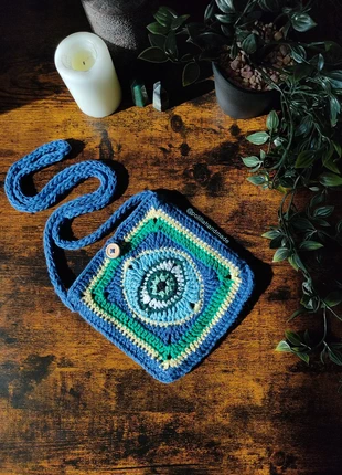 Devil eye pouch | Bolsito ojo, brand: Handmade, condizioni: Nuovo con cartellino, €12.00, €13.30 include la Protezione acquisti