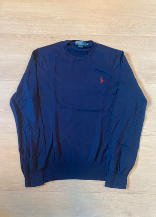 Blue Polo Ralph Lauren Sweater, marca: Ralph Lauren, estado: Novo sem etiquetas, tamanho: M, €25.00, €26.95 inclui Proteção do Comprador