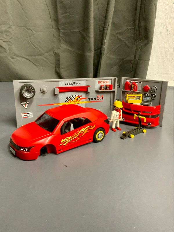 Playmobil Voiture de sport avec atelier - 4321