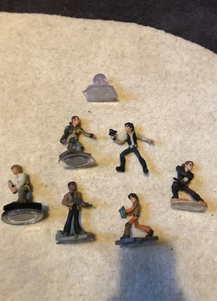 Mini Star Wars figures, brand: Star Wars, condition: Good, size: Preemie, up to 44cm, £2.50, £3.00 includes Buyer Protection