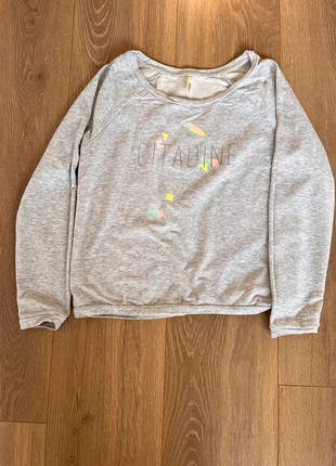 Sweat gris chiné i code, brand: I.Code, condition: Very good, size: S / 36 / 8, €7.00, €8.05 includes Buyer Protection