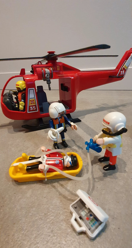 Hélicoptère - PLAYMOBIL® France  Jouets rétro, Vieux jouets, Jouets  d'enfance