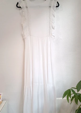Robe longue blanche dentelle lenny b, brand: Lenny B., condition: Very good, size: M / 38 / 10, €16.00, €17.50 includes Buyer Protection Pro