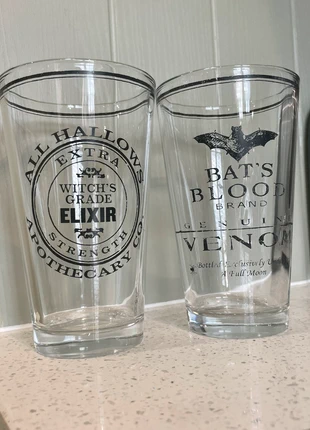 Halloween glasses, condition: Very good, £6.50, £7.53 includes Buyer Protection