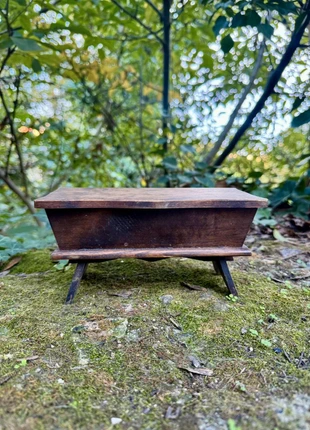 Boite à bijoux sur pied XIXe siècle, marque: boîte à bijoux époque Napoléon III, état: Bon état, 20,00 €, 21,70 € Protection acheteurs (Pro) incluse