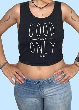 Crop top nero Tally Weijl, brand: Tally Weijl, condizioni: Ottime, taglia: S / IT 40 / EU 36, €6.00, €7.00 include la Protezione acquisti