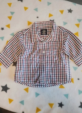 Chemise à carreaux , marke: H&M, zustand: Sehr gut, größe: 3-6 Monate / 62, 3,50 €, 4,38 € inklusive Vinted-Käuferschutz