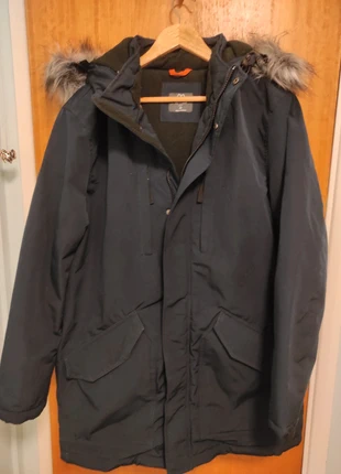 Mens navy blue parka in size large, brand: Primark, condition: New without tags, size: L, £5.50, £6.48 includes Buyer Protection