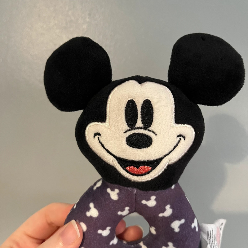 Mickey mouse plush rattle sales