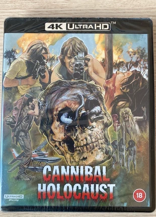 Cannibal holocaust 4K blu ray NEW, staat: Nieuw met prijskaartje, € 30,00, € 32,20 inclusief Kopersbescherming