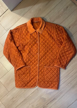 veste parka vintage orange matelassé 3 suisse velours côtelé  orange bomber short oversized jacket, merk: 3 Suisses, staat: Heel goed, maat: XL / 42 / 14, € 15,00, € 16,45 inclusief Kopersbescherming