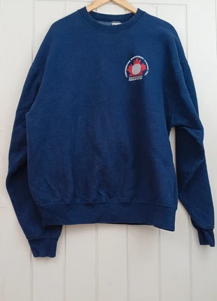 Navy Blue American Style Oversized Vintage Sweater, Fruit of the Loom size XL, brand: Fruit of the Loom, condition: Good, size: XL, £4.00, £4.90 includes Buyer Protection
