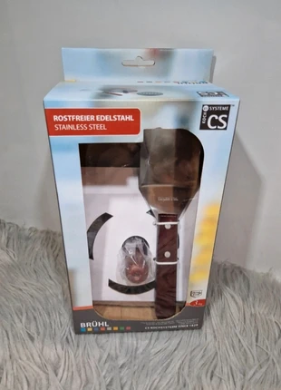 CS Kochsysteme Brühl 3-Piece BBQ Burger Press Set - Stainless Steel, brand: Brühl, condition: New with tags, £4.95, £5.90 includes Buyer Protection