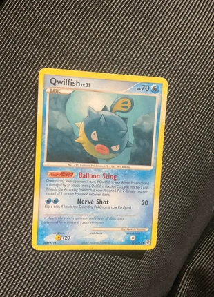 Qwilfish pokemon non holo 101/132 2007 mp, brand: Pokémon, condition: Good, £1.50, £2.28 includes Buyer Protection