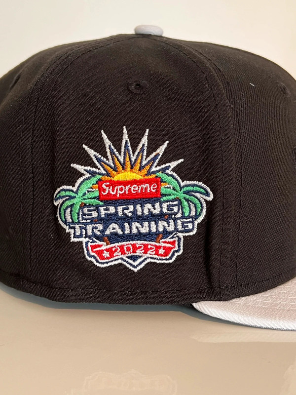 Supreme x New Era 2-Tone Box Logo Spring Training 2022 59Fifty Gr