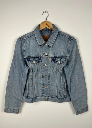 Veste en Jean Levi’s Bleu Clair - Premium !, merk: Levi's, staat: Goed, maat: M / 38 / 10, € 25,00, € 26,95 inclusief Kopersbescherming Pro