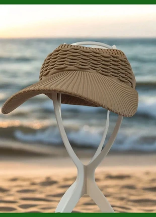 Sombrero elástico beis visera gorra snapback textura gorro, marque: Hat, état: Très bon état, taille: Taille unique, 5,90 €, 6,90 € Protection acheteurs incluse