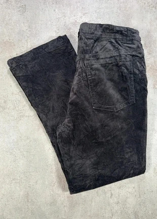 Pantalon En Velours Côtelé / Corduroy jones new york noir uni taille 8, marke: Vintage Dressing, zustand: Sehr gut, größe: L / 40 / 12, 8,00 €, 9,10 € beinhaltet Vinted-Käuferschutz Pro