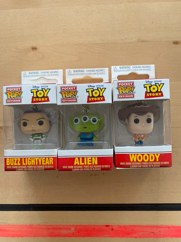 Porte-cles Funko Pop! - Toy Story - Alien En Woody