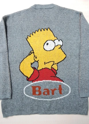 Pull hiver col rond The Simpsons édition 2001 logo brodé broderie 100% Bart taille S laine vintage, marque: The Simpsons, état: Très bon état, taille: S, 55,00 €, 58,45 € Protection acheteurs incluse