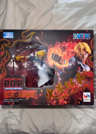 One Piece Portrait of Pirates Limited Edition – Sabo (Fire Fist Inherited) da MegaHouse (2022), marca: MegaHouse, estado: Muito bom, tamanho: M, €110.00, €116.20 inclui Proteção do Comprador