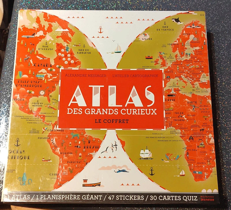 Coffret Atlas des grands curieux 1